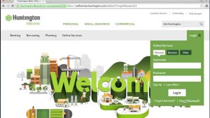 Huntington Bank Online Mortgage Payment Navigational, Transactional