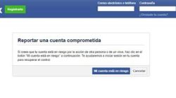 Compromised Facebook Account