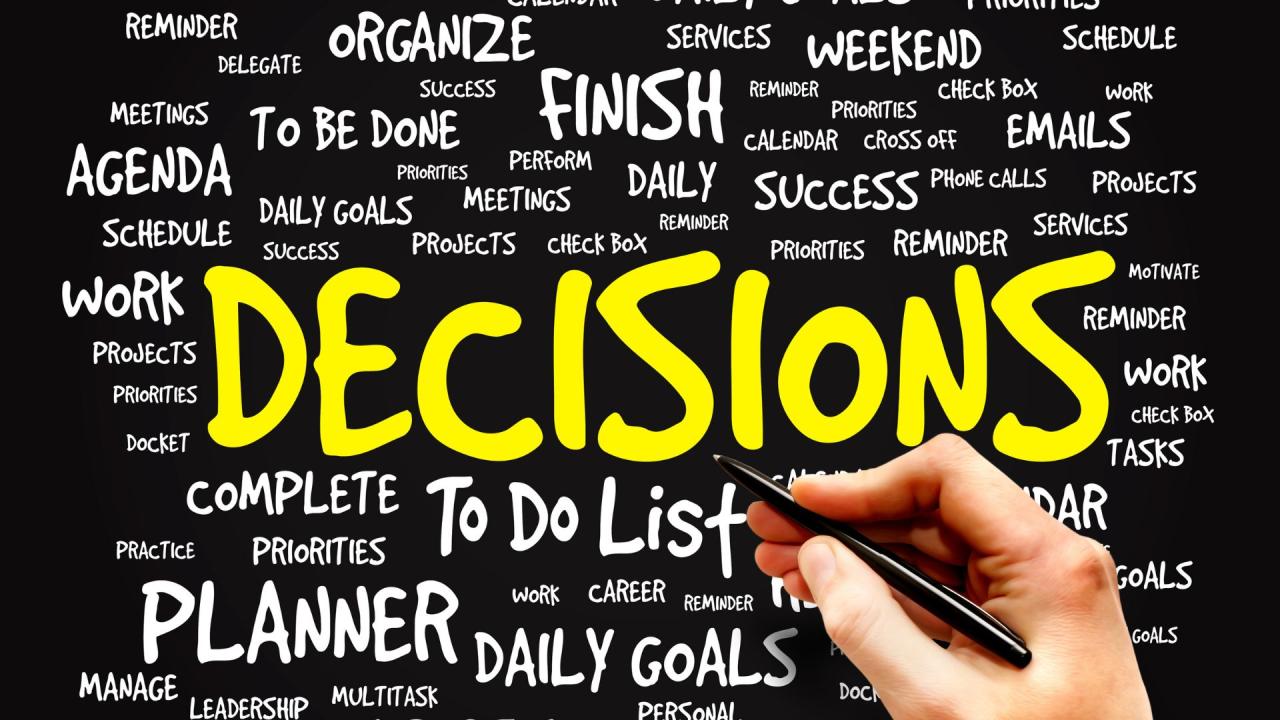 Decision links