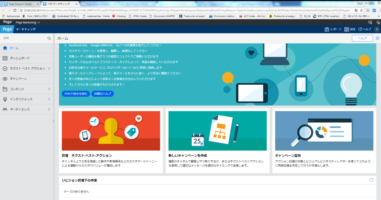Customer decision hub pega