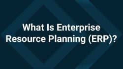 An enterprise resource planning system is