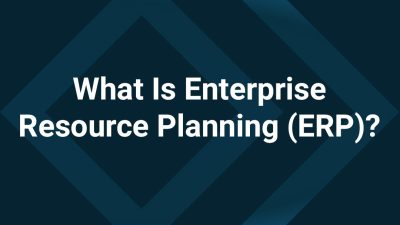 An enterprise resource planning system is a key tool for businesses