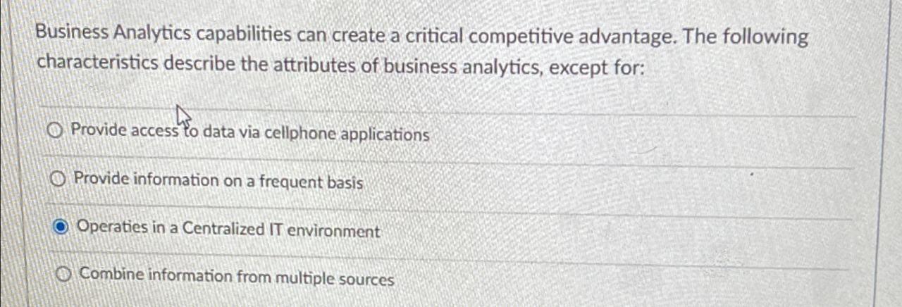 Critical capabilities for analytics and business intelligence platforms