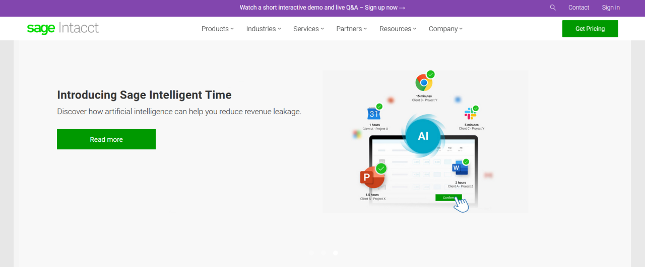 Enterprise resource planning vendors