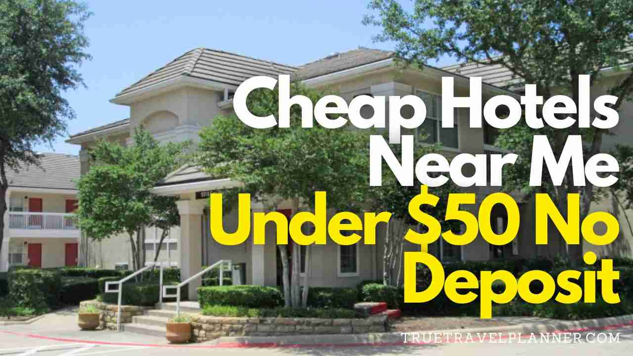 Hotels that accept cash payment near me