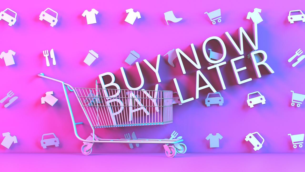 Buy now pay later food delivery