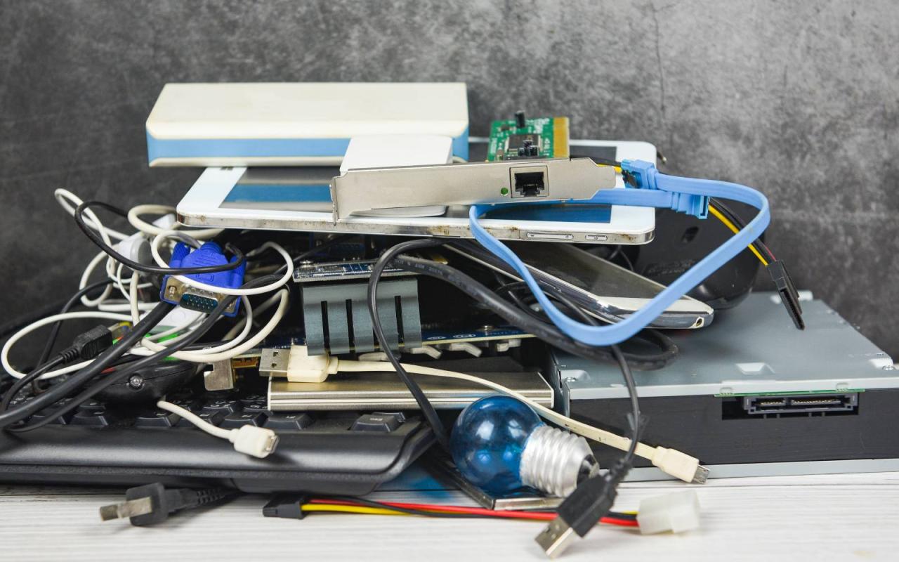 Computer waste disposal