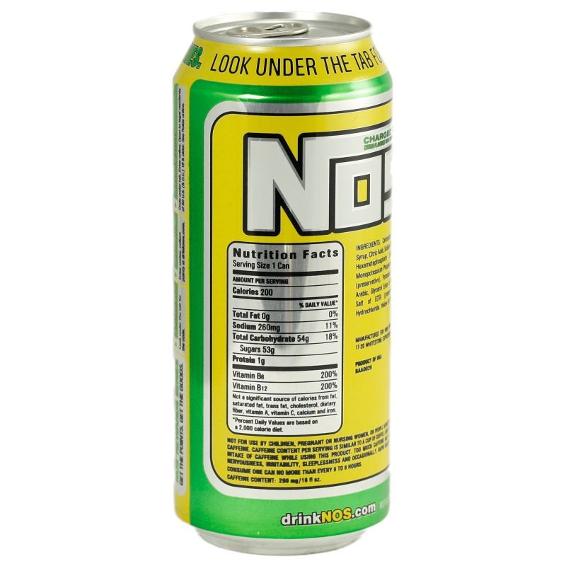 Energy drink nos
