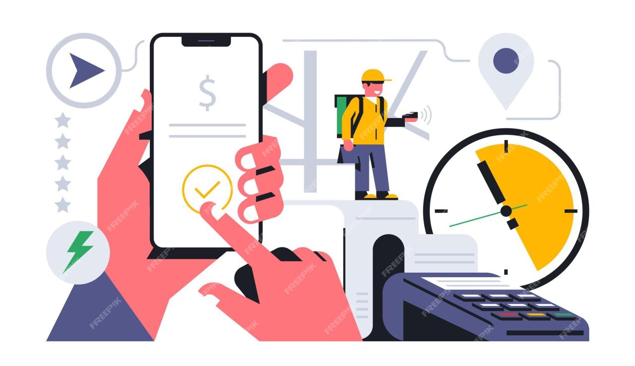 Food delivery cash payments near me