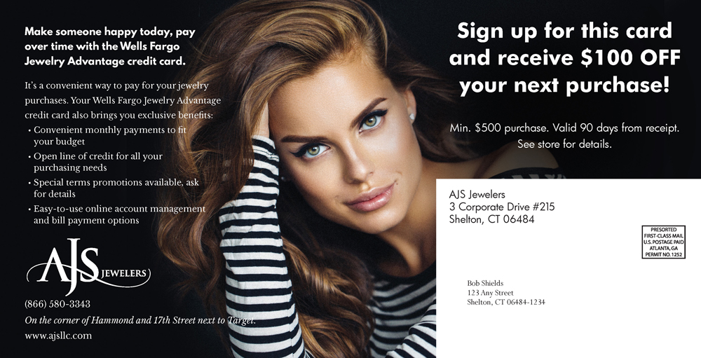Finance Wells Fargo Credit Card Promotions Jumbo-Sized Postcard ... Finance Wells Fargo Credit Card Promotions Jumbo-Sized Postcard ...